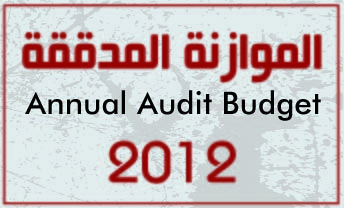annual audit budget 2012